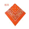 Algodón poliéster ameba flor de anacardo Cuadrado 54cm bolsa deportiva para exteriores turbante hip-hop danza callejera cuadrado suministro de fábrica