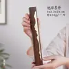 Lanzhai Sol Naciente Arena Negra Sándalo Madera Maciza Regla Sándalo Morado Fino Principiante Caligrafía Especial Regla Creativa Alta