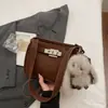 Bolso Sencillo Estilo Coreano para Axila para Mujer 2025 Otoño e Invierno Nuevo Moda Bolso Cuadrado Pequeño Bolso de Hombro Casual Elegante Bolso Cruzado de Moda