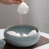 Tarro de Té de Cerámica Ru de Tamaño Grande Lavado de Té para el Hogar Lavado de Tazas Lavado de Pinceles Película de Apertura Tianqing Puede Criar Taza de Té de Porcelana Ru Contenedor de Almacenamiento Puede Hacer logo
