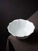 Vajilla de Cerámica Estilo Japonés para Hoteles, Platos de Acompañamiento, Tazones para Sopa, Diseño de Pétalos Azul y Blanco, Platos Fríos, Cocina Fusión, Restaurantes, Hoteles, Clubes