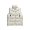 Chalecos de Calidad de Marca de Moda para Parejas, Chalecos Unisex para Hombres y Mujeres, Suministro Físico para Ropa de Grupo, Algodón Plumón, Forro Polar