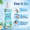 Spray Refrigerante para Ropa Kineshinex 100ml Adecuado para Ropa Deportiva de Verano, Oficina, Viajes al Aire Libre