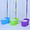 Mopa Rotatoria de Doble Tracción Lavable a Mano para el Hogar Mopa de Cubo con Forma de Ocho de Auto-escurrido Manual Set de Mopas Rotatorias para el Hogar