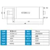 Máquina de Grabado Eléctrica Refrigerada por Agua Husillo Shuntong Genuino 1.5/2.2/3.2/3.7/4.5Kw Máquina Herramienta con Husillo Refrigerado por Agua