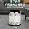 Cubo de basura para habitación de hotel, Cubo de basura redondo de doble capa para KTV y restaurante, Uso comercial sin tapa, Almacenamiento con logotipo personalizable