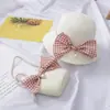 Bolsa Fresca Pequena Proteção Solar Chapéu de Sol Chapéu de Praia de Verão para Crianças Chapéu de Palha Ondulado Chapéu de Sol Dia das Crianças Presente de Aniversário
