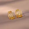 Pendientes de clip para oreja 2023 nuevos populares elegantes pendientes diseño de nicho femenino alta calidad lujo ligero únicos pendientes