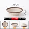 Tigelas pequenas de melamina estilo retrô para pratos de hot pot, perfeitas para uso comercial, com um design nostálgico que lembra barracas de comida de rua. Ideal para servir acompanhamentos de hot pot, bucho, molhos para mergulhar e temperos