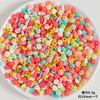 Flores Artificiales Mixtas Resina Accesorios Pequeños Hechos a Mano DIY Pegamento de Crema Pegatinas para Refrigerador Accesorios para Zuecos Accesorios de Parche