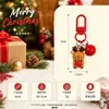 Chaveiro de Natal DIY Pingente de Natal Fofo Decoração de Bolsa Desenho Animado Presente de Natal Item de Atacado Transfronteiriço de Comércio Exterior