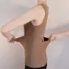Nuevo chaleco térmico de terciopelo para mujer con forro polar, bolsillo adicional, bolsillo cálido para bebé, chaleco sin costuras, ropa interior interior con calefacción sin mangas