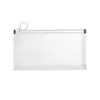 Bolsa de Archivo Transparente Tridimensional Engrosada Bolsa con Cierre A4 Bolsa de Almacenamiento para Examen de Estudiante Suministros de Oficina Carpeta de Documentos