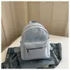 Mochila Versátil Estilo Coreano Menina Jovem Fresca Moda Tendência Simples Bolsa Escolar Toque de Luxo Estilosa para o Dia a Dia Bolsa de Ombro Duplo Feminina