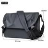 Bolsa Transversal para Homens, Bolsa de Ombro de Grande Capacidade para Mulheres, Bolsa Unissex para o Dia a Dia em Lona de Tecido Oxford, Bolsa Esportiva para o Dia a Dia