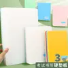 Bloco de escrita duro A5 Jelly para estudantes, Bloco para provas A3, Bloco de escrita transparente fosco, Quadro de escrita A4, Impressão de logotipo disponível