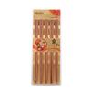 Palillos de madera de hierro para el hogar super chinos palillos de madera a prueba de moho antideslizantes hotel familia traje de madera 10 pares venta al por mayor de fábrica