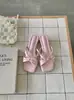 Primeiro Encontro com as Sandálias Slip-On Estilo Girly com Laço para Mulheres, Sandálias de Verão com Bico Quadrado, Novos Sapatos de Fada 2026