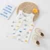 Chaleco de algodón puro para niño, malla de verano para niños, portabebés para niñas, chaleco de verano para niños pequeños, tallas medianas y grandes