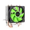 Radiador de CPU Lanshuo Ultimate con doble tubo de cobre silencioso, ventilador de refrigeración multiplataforma AMD 775 1155