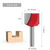 Fresa de Topo com 6 Cortes Fresa de Topo com 1/4 de Corte Fresa de Topo Fundo Vermelho Fresa para Madeira Fresa para Rebaixo Fresa para Chanfro Inferior Fresa para Mesa Fresa Tupia