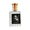 Atacado 120ml garrafa pequena de vinho 200g vidro transparente garrafa de vinho branco rótulo de polpa crua garrafa de vinho duas ou duas tampa de garrafa de vinho vazia