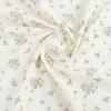 Tela estampada de doble capa con lunares, crepé de algodón puro, para pijamas, ropa de casa, gasa para bebé, toalla de baño