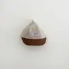Gorra de béisbol infantil de ala suave, sombrero de rayas versátil de moda ins estilo coreano para niños pequeños, sombrero de sol para bebé, producto de nicho transfronterizo
