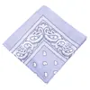 Pañuelo de Cadera de Poliéster Primavera y Otoño Nuevo Pañuelo Cuadrado Estilo Europeo y Americano Versátil Bufanda de Cuello Danza Urbana Pañuelo de Seda Cinta para el Cabello Calentador de Cuello