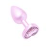 Nova Tecnologia Plug Anal Metálico Brilhante em Formato de Coração, Plug Anal Masculino e Feminino, Brinquedo Alternativo, Plug Anal, Brinquedo Adulto
