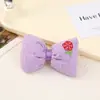 Muñeca Nueva de Algodón para Niñas Estéreo Lazo Rosa Creativo Bordado diy Accesorios para el Cabello de Niños Accesorios de Joyería