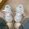 Zapatillas Blancas de Suela Gruesa de Moda 2025 Nueva Primavera para Mujer en un Estilo Nacional Único