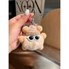 Bonito Elfo Imitação De Pele De Coelho Pequena Bola De Carvão Bolsa Pingente Mochila Escolar Coisas Feias Boneca Pendurada Boneca De Desenho Animado