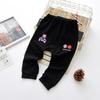 Pantalones Casuales Nuevos de Otoño 2025 para Niños Talla 90-130 para Niños de 1-6 Años Pantalones Sueltos Pp con Estampado de Coche