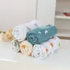Kangobaby Toalla de baño de muselina de algodón y gasa para bebé recién nacido, manta para bebé