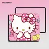 Mouse Pad Pequeno Desenho Animado Hello Kitty Borracha Natural Antiderrapante Pad para Mesa de Escritório, Jogos, Computador