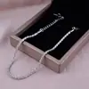 Novo Modelo 2025 Tornozeleira Dongguan de Aço Titânio para Mulheres, Toque de Luxo Leve e de Alta Qualidade, Aço Inoxidável Banhado a Ouro 18K, Tornozeleira Feminina que Não Desbota