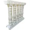 Accesorios Columna Romana Modelo Nuevo Molde Molde de Valla Columna Pasamanos Balcón Barandilla de Villa Estilo Europeo Mármol Blanco