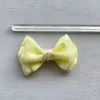 Accesorios de Lazo de Color de Gasa Accesorios DIY para Ropa de Bebé Pasadores Fundas para Teléfonos Móviles Bolsos Zapatos Calcetines Accesorios de Ropa