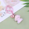 Chaveiro de Cachorrinho Fofo Aveludado Pingente de Bolsa Corrente para Celular Boneco de Desenho Animado Pingente de Chave Acessórios para Joias DIY
