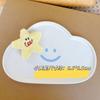 Cartoon coelho de pelúcia coelho patinho estrela de cinco pontas broche boneca mochila pingente meias acessórios decorativos diy