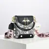 Bolsas Femininas 2026 Novo Estilo Nicho Alta Qualidade Pequena Quadrada Mini Bolsa de Ombro Transversal Bolsa Feminina Bolsa para Celular Feminina