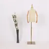 Maniquí de Media Figura para Niños con Diadema y Manos para Escaparate, Adecuado para Tienda de Ropa de Niños y Niñas, Soporte de Maniquí