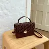 Moda Otoño 2026 Elegante y Sencillo de Alta Calidad Impreso en 3D Estilizado Versátil Bolso de Hombro Cruzado Bolso Cuadrado Pequeño