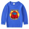 Camiseta de Algodão Infantil Estilo Coreano Primavera e Outono 2023 Gola Redonda Manga Longa Base Camisa Base Meninos e Meninas Camiseta de Bebê