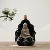 Caixa de Incenso de Refluxo Transfronteiriça Guanyin Maitreya Ornamentos para Cerimônia do Chá Aromaterapia Caixa de Incenso Sami Ornamentos para Casa Caixa de Incenso Original