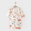 Body de Bebê Fino de Manga Comprida Harper Roupa de Escalada para Bebê Algodão Puro Amigável à Pele Respirável Roupa Externa Fina Roupa de Verão Roupa para Ar Condicionado