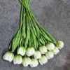 Ramo de simulación de tulipanes hidratantes de alta gama, decoración del hogar, adornos de flores falsas, accesorios de fotografía al por mayor