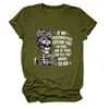 Si Mis Personalidades Amazon Ebay Sitio Independiente Camiseta de Manga Corta con Cuello Redondo de Moda y Única para Mujer