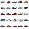 50 pegatinas de coche JDM de dibujos animados Amazon explosiones se pueden decorar equipaje maleta de equipaje cuaderno taza térmica
